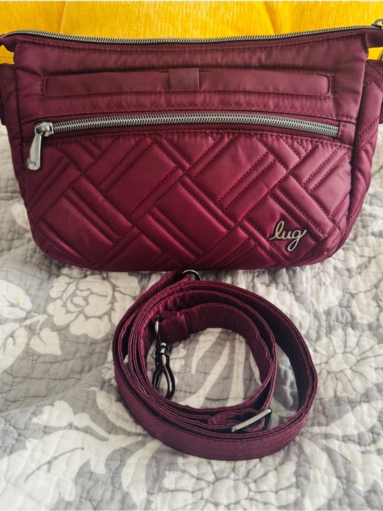 lug Handbags - LUG “Dash” Classic Crossbody in PLUM. NWOT Two Months old - used once.